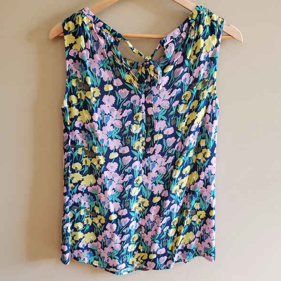 Boden floral sleeveless top sz 6 - Picture 1 of 7